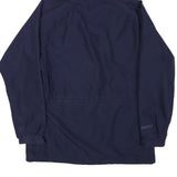 BERGHAUS Womens Navy Blue Outdoor Jacket M Polyester Blend Goretex Hooded Zip