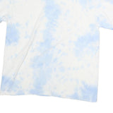 COCA COLA Mens White & Blue Graphic T-Shirt M Short Sleeve Crew Neck Logo Print