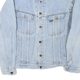 LEE Mens Blue Denim Button Jacket M Cotton Blend Classic Fit
