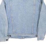 LEE Mens Blue Denim Button Jacket M Cotton Blend Classic Fit