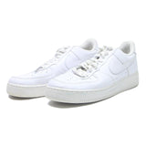 NIKE Air Force 1 Low Mens Trainers White Leather UK 8.5 Classic Retro Design