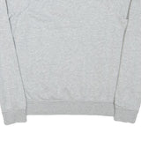NIKE Mens Grey Crew Neck S Sweatshirt Cotton Blend Sportswear Casual Pullover