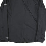 COLUMBIA Womens Black Outdoor Jacket L Polyester Plain Zip Weatherproof