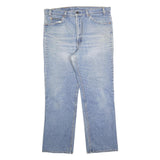 LEVI'S Mens Loose Blue Denim Light W38 L30 Zip Casual Cotton Blend Jeans