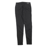 LEVI'S Womens Jeans Black Slim Skinny Denim Medium W29 L30 High Rise Stretch