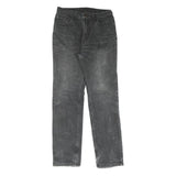 LEVI'S Mens Regular Fit Straight Denim Dark Grey W30 L32 Classic Cotton Zip
