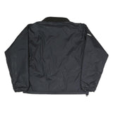 COLUMBIA Mens Black Polyester Blend Zip Jacket M Outdoor Weatherproof Casual