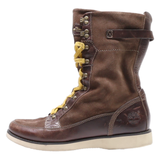 TIMBERLAND Lace-Up Boots Brown Synthetic Womens UK 6.5
