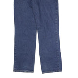 CARHARTT Mens Blue Regular Denim Jeans W32 L32 Cotton Blend Zip Pockets