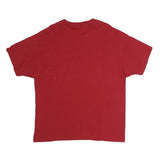 CHAMPION Mens Red Chico State Rugby Graphic T-Shirt XL Short Sleeve Crew Neck