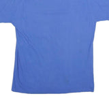 VON DUTCH Mens Blue Graphic T-Shirt L Short Sleeve Crew Neck Cotton Casual