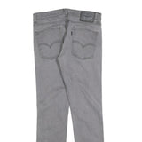 LEVI'S 511 Slim Mens Jeans Grey Slim Skinny Denim W31 L32 Slim Fit Zip Fly