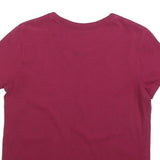 LEVI'S Womens Red T-Shirt M Short Sleeve Crew Neck Classic Cotton Casual