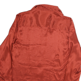 FASHION BUG Womens Red Check Shirt M Button Up Long Sleeve Shirt