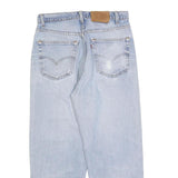 LEVI'S 550 Straight Mens Jeans Blue Relaxed Straight Denim Light W30 L26 Relaxed