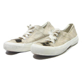 LAUREN RALPH LAUREN Womens Low Top Trainers Beige Suede UK 6 Casual Footwear