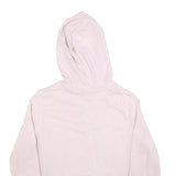 NIKE Womens Pink Hoodie L Cotton Blend Pullover Sportswear Casual Sweatshirt