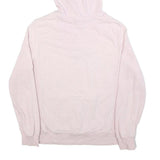NIKE Womens Pink Hoodie L Cotton Blend Pullover Sportswear Casual Sweatshirt