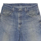 WRANGLER Mens Denim Blue Casual Shorts L W34 Cotton Workwear