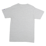 CHAMPION Mens Grey Edward Waters University Graphic T-Shirt S Short Sleeve Crew