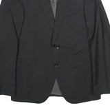 JOOP! Mens Black Wool Blend Smart Casual Jacket M Woven Button Closure