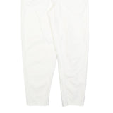 HIS Womens Jeans White Regular Straight Denim W30 L30 Cotton Blend Zip