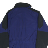 WHITE SIERRA Womens Blue & Black Outdoor Jacket M Polyester Zip Shell Plain