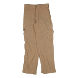 BELTUS Womens Polyester Blend Beige Regular Fit Cargo Trousers W27 L28 Utility