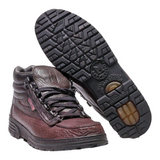 MEPHISTO Chukka Boots Maroon Leather Mens UK 7