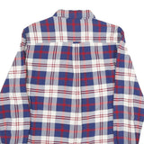 CHAPS Mens Blue & Red Check Shirt S Classic Cotton Button Down Casual