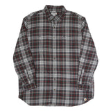 CARHARTT Mens Black & Red Plaid Cotton Shirt 2XL Button-Down Long Sleeve