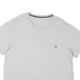 CHAPS Mens Grey 2XL T-Shirt Short Sleeve Crew Neck Pocket Logo Casual