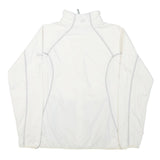 BERGHAUS Womens White Polyester Blend Zip-Up Jacket L Outdoor Lightweight