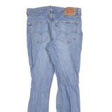 LEVI'S 511 Slim Mens Jeans Blue Slim Skinny Denim Light W32 L30 Distressed