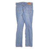 LEVI'S 511 Slim Mens Jeans Blue Slim Skinny Denim Light W32 L30 Distressed