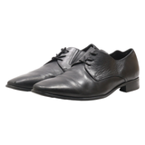 ALDO Derby Shoes Black Leather Mens UK 12