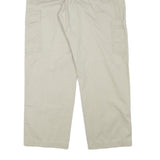 PRO JOB Mens Cotton Blend Beige Relaxed Straight Trousers W34 L28 Workwear Style