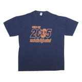 RUSSELL ATHLETIC Mens Navy Class Of 2005 Graphic T-Shirt XL Short Sleeve Crew