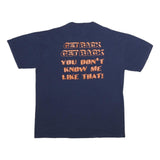 RUSSELL ATHLETIC Mens Navy Class Of 2005 Graphic T-Shirt XL Short Sleeve Crew