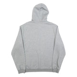 PUMA Mens Grey Hoodie XL Cotton Blend Pullover Hooded Sweatshirt