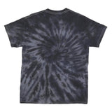 DEF LEPARD Womens Black Tie Dye Graphic T-Shirt M Short Sleeve Crew Neck Vintage