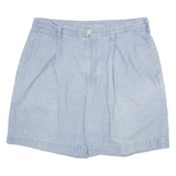 NAUTICA Mens Shorts Blue Casual Plain XL W34 Cotton Blend Lightweight
