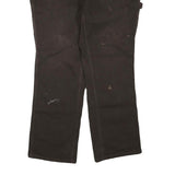 CARHARTT Womens Jeans Black Regular Straight Denim W38 L30 Workwear Durable