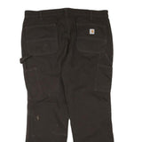 CARHARTT Womens Jeans Black Regular Straight Denim W38 L30 Workwear Durable