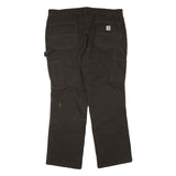 CARHARTT Womens Jeans Black Regular Straight Denim W38 L30 Workwear Durable