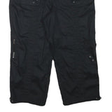 STYLE AND CO Womens Black Casual Cargo Shorts XL W34 Cotton Blend