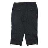 STYLE AND CO Womens Black Casual Cargo Shorts XL W34 Cotton Blend