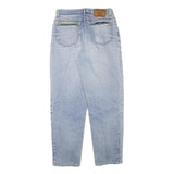 OUTSIDER Womens Relaxed Blue Denim Light Jeans W29 L30 Casual Cotton Blend Zip