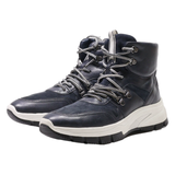 GARBOR Lace-Up Boots Black Leather Mens UK 7