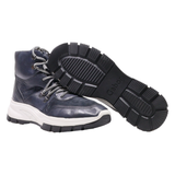 GARBOR Lace-Up Boots Black Leather Mens UK 7